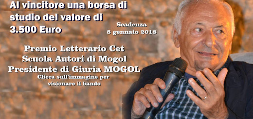 Opportunità per andare al CET, la scuola autori di Mogol