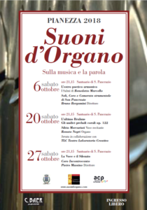 A Pianezza ritorna Suoni d’Organo. Sulla musica e la parola