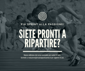 Pronti a ripartire? Torna con una nuova edizione il nostro corso completo per autori di testi. 