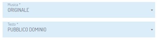 Pubblico Dominio SIAE tipologia