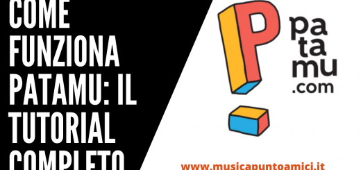 Come funziona Patamu: il tutorial completo