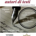 Corso completo per autori di testi, 6 aprile 2018 - Cattolica