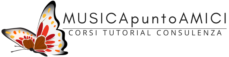 Logo MUSICApuntoAMICI - Corsi Tutorial Consulenza