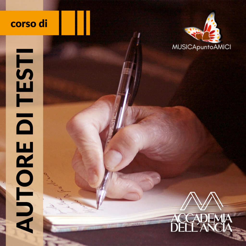 Corso Autori di Testi in collaborazione con l'Accademia dell'Ancia